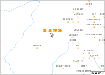 map of Al Jurbah