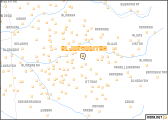 map of Al Jurmūdīyah