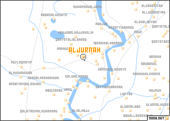 map of Al Jurnah