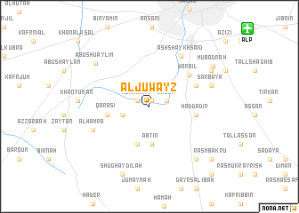 map of Al Juwayz