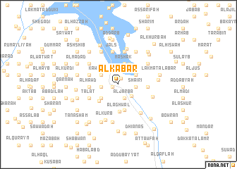 map of Al Kabar