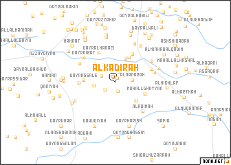 map of Al Kadirah