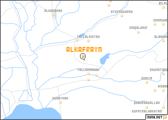 map of Al Kafrayn