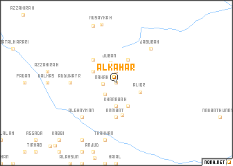map of Al Kahar