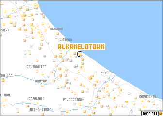 map of Ālkām-e Lotowm