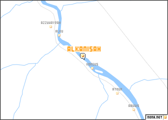 map of Al Kanīsah