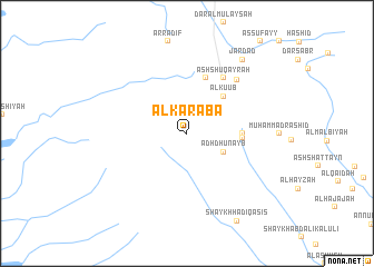 map of Al Karabā