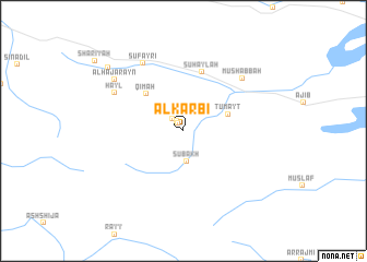 map of Al Karbī