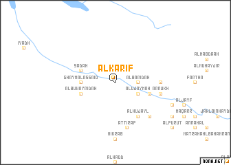 map of Al Karīf