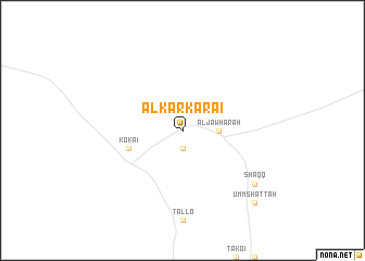 map of Al Karkarai