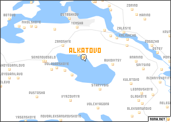 map of Alkatovo