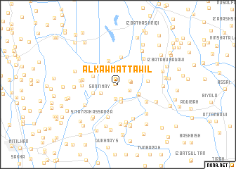 map of Al Kawm aţ Ţawīl