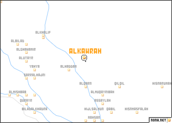 map of Al Kawrah