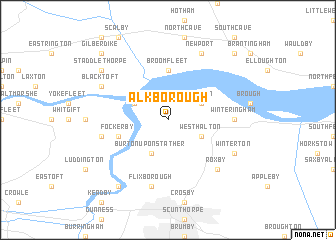 map of Alkborough