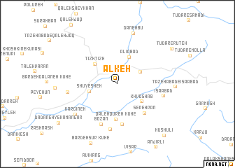 map of Ālkeh