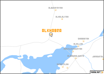 map of Al Khabrāʼ