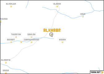 map of Al Khabr