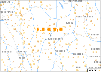 map of Al Khādimīyah