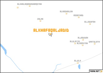 map of Al Khafaq al Jadīd