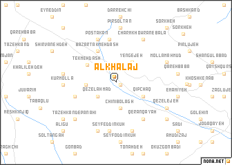 map of Alkhalaj