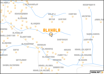 map of Al Khala