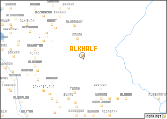 map of Al Khalf