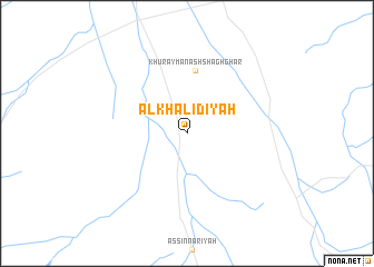 map of Al Khālidīyah