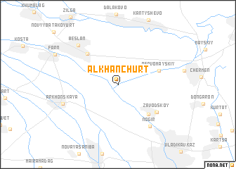 map of Alkhanchurt