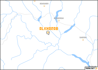 map of Al Kharāb