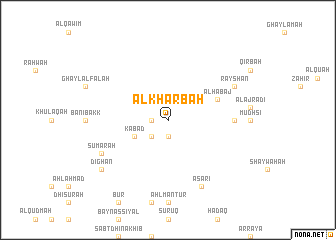 map of Al Kharbah