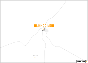 map of Al Khārijah