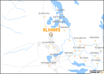 map of Al Khars