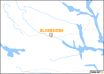 map of Al Khāşirah