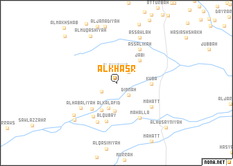 map of Al Khaşr