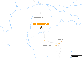 map of Al Khawsh