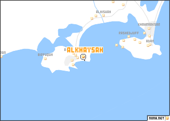 map of Al Khaysah