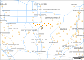 map of Al Khilālah