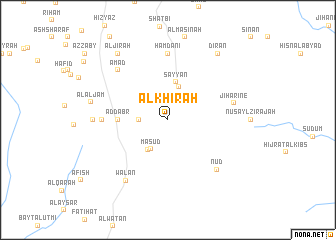 map of Al Khīrah