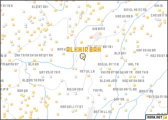 map of Al Khirbah