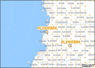 map of Al Khirbah