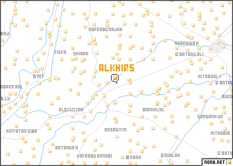 map of Al Khirs