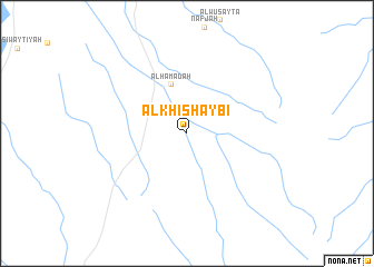 map of Al Khishaybī