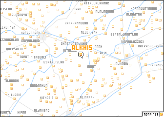 map of Al Khīs