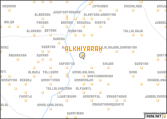 map of Al Khiyārah