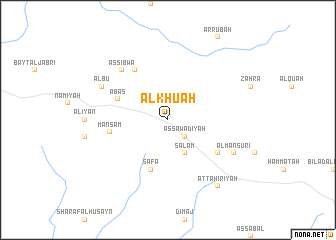 map of Al Khū‘ah