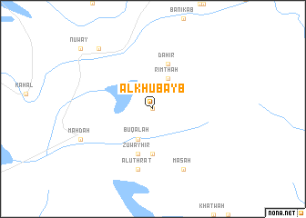 map of Al Khubayb