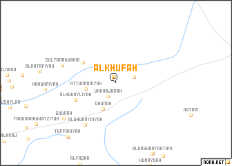 map of Al Khūfah