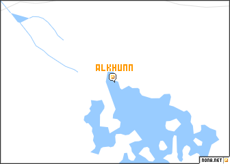 map of Al Khunn