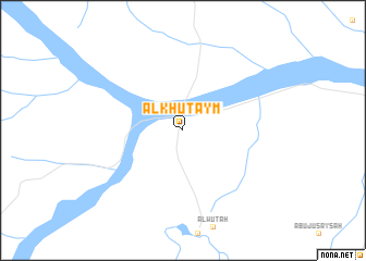 map of Al Khuţaym