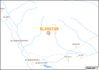 map of Al Khutum
